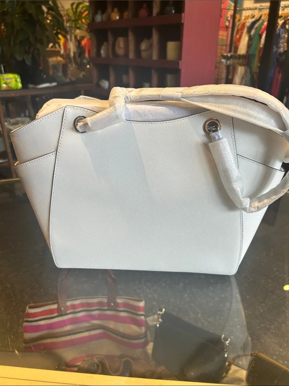 Michael Kors structured saffiano